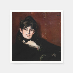 Serviette En Papier Edouard Manet - Berthe Morisot Allongée