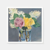 Edouard Manet - Lilas et Roses