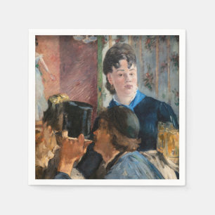 Serviette En Papier Edouard Manet - Serveuse de bière