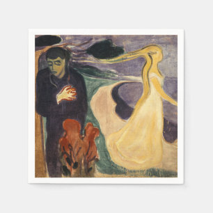 Serviette En Papier Edvard Munch - Séparation