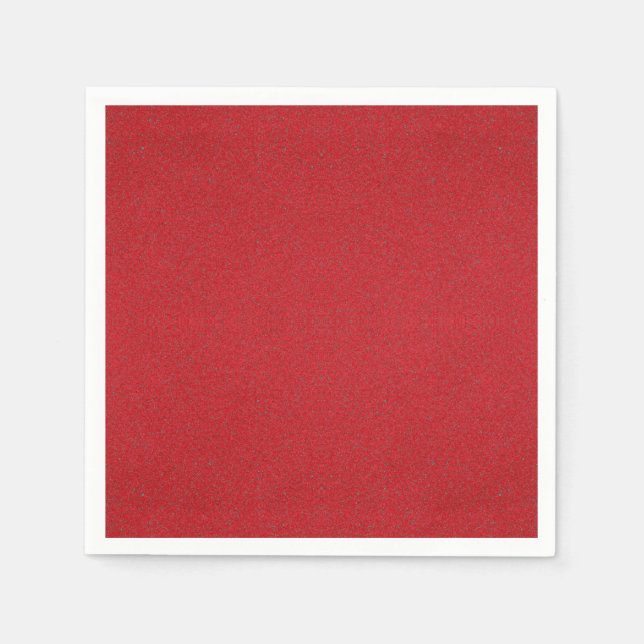 Serviette en papier effet bruit rouge tomate – Per (Devant)