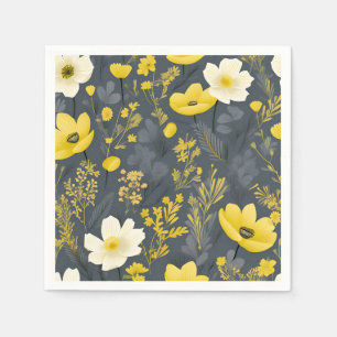 Serviette En Papier Effet vintage sur le bois vieilli