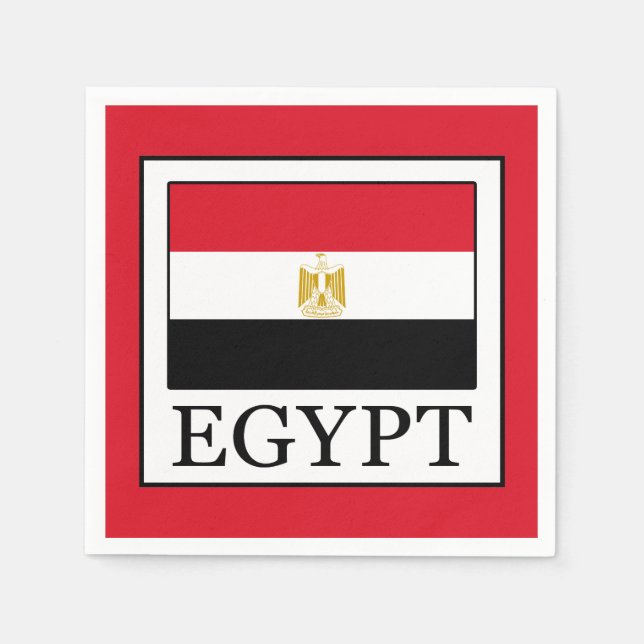 Serviette En Papier Égypte (Devant)