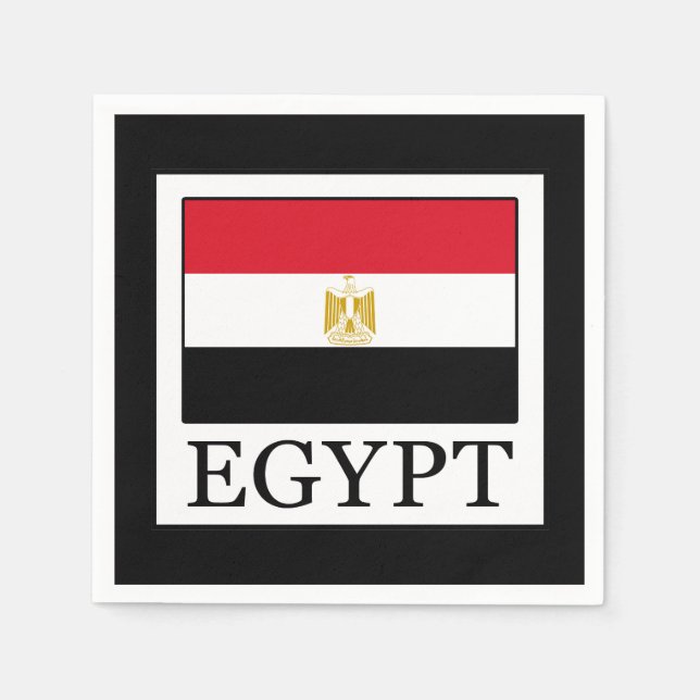 Serviette En Papier Égypte (Devant)