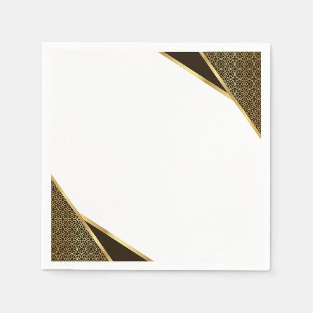 Serviette En Papier  Egyptian Themed Napkin (Devant)