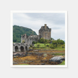 Serviette En Papier Eilean Donan Castle, Loch Duich - Ecosse, Royaume-