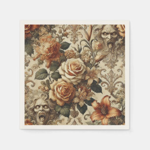 Serviette En Papier Élégance Grotesque - Gothique victorien