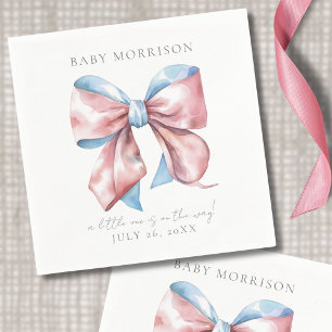 Serviette En Papier Elegant Bow Genre Revela