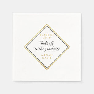 Serviette En Papier Élégant Diamètre Forme Graduation Napkin