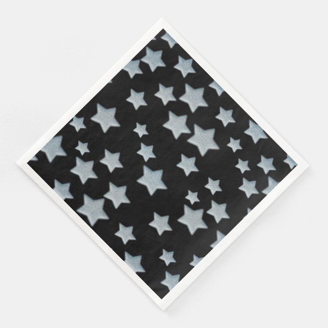 Serviette En Papier Élégant et moderne (Coin)