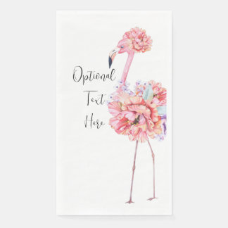 Serviette En Papier Elegant Flamingo Party Napkin