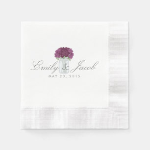 Serviette En Papier Elegant Mason Jar