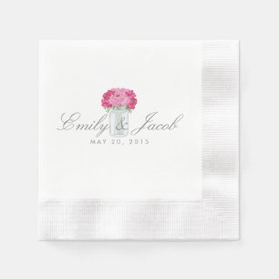 Serviette En Papier Elegant Mason Jar