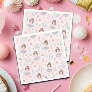 Serviette En Papier Élégant My Sweet Ballerina