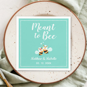 Serviette En Papier Elégante Mention Classique À Être Mignonne Mariage