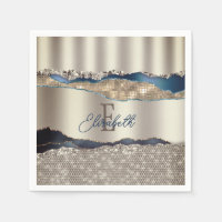 Élégante série d'âge bleu Indigo
