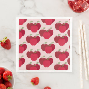 Serviette En Papier Élégante serviettes de table Apple pour n'importe