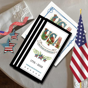 Serviette En Papier Élégantes serviettes pour invités noires patriotiq