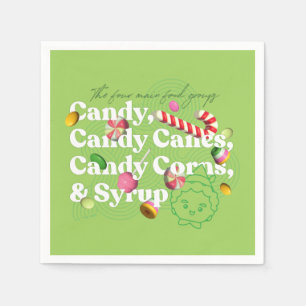 Serviette En Papier Elf the Movie   Les Quatre Principaux Groupes Alim