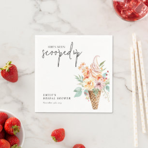 Serviette En Papier Elle a été ramassée à la fête de mariage