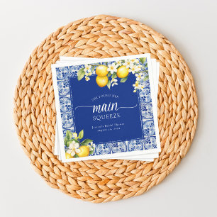 Serviette En Papier Elle a trouvé ses citrons pour l'enterrement de vi
