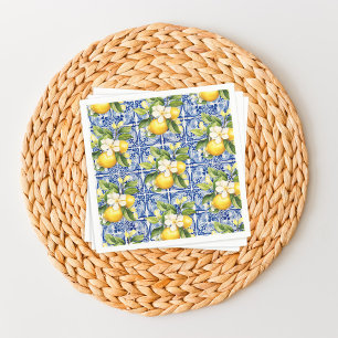 Serviette En Papier Elle a trouvé ses citrons pour l'enterrement de vi