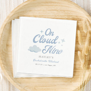 Serviette En Papier Elle Est Sur Cloud 9 Bachelorette Week-End