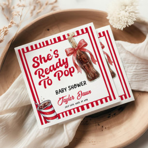 Serviette En Papier Elle est sur le point d'accoucher Baby Shower