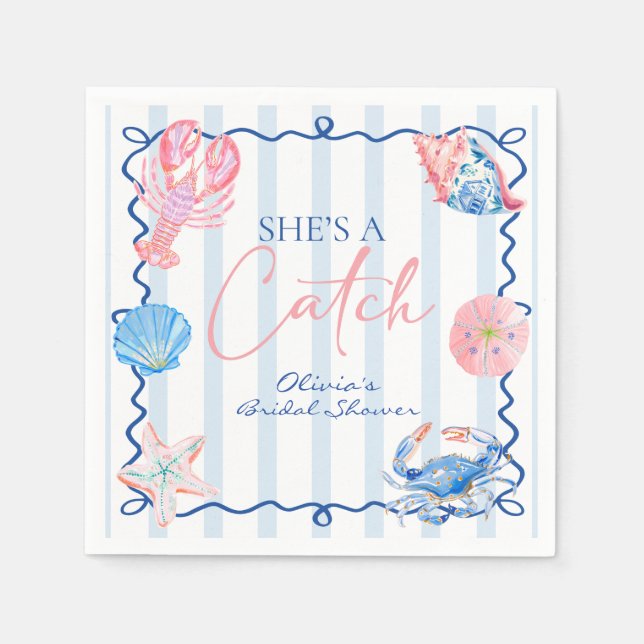 Serviette En Papier Elle est un bon parti Réception de mariage prépayé (Devant)