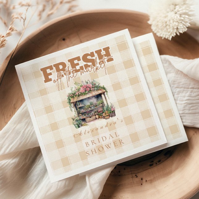 Serviette En Papier Elle n'est pas à la Fête des mariées du marché (Créateur téléchargé)