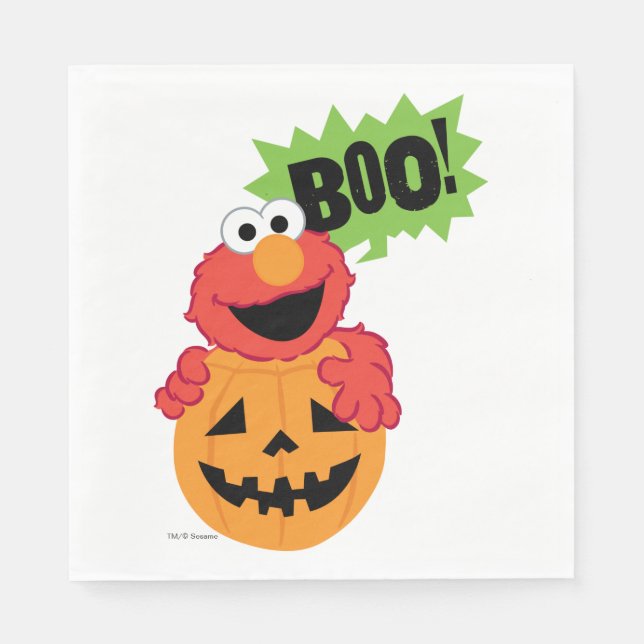 Serviette En Papier Elmo - Boo (Devant)