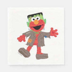 Serviette En Papier Elmo Costume Frankenstein