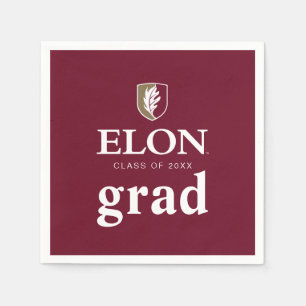 Serviette En Papier Elon   Diplômé 20XX