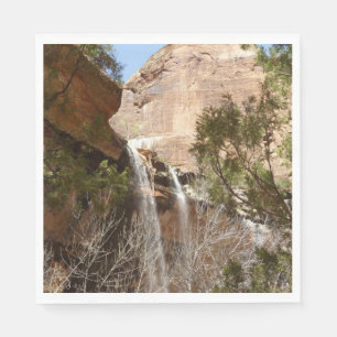 Serviette En Papier Emerald Pool Falls I du parc national de Zion