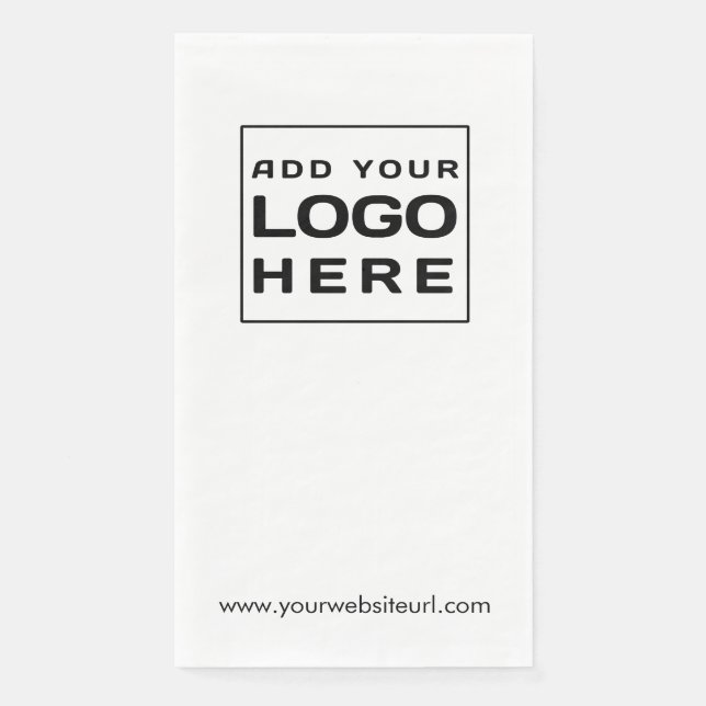 Serviette En Papier Employés du logo de marque personnalisée (Devant)
