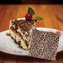 Empreinte de léopard Party Papier Dîner serviettes