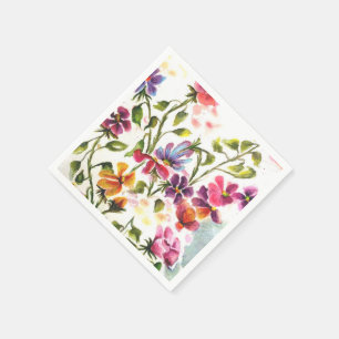 SERVIETTE EN PAPIER EMPREINTES DE PATTES PAPIER ANGEL NAPKINS