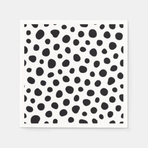 Serviette En Papier Énergie ludique : taches pointillées inspirées du 