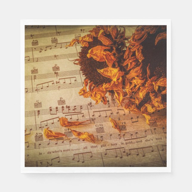 Serviette En Papier Enfant Fleur Pour (Devant)