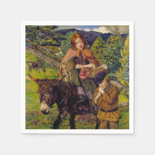 Serviette En Papier Enfants au marché (par John Lee)