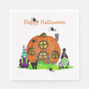Serviette En Papier Enfants génies lunaires Halloween