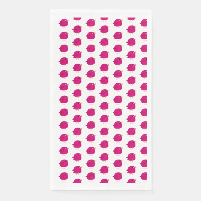 Serviette En Papier Enfants mignonette birdy (Devant)