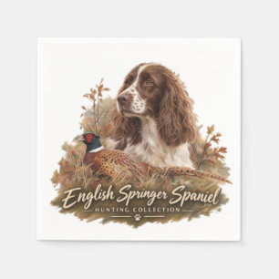 Serviette En Papier English Springer Spaniel