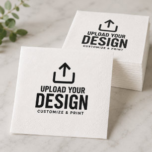 Serviette En Papier Entreprise commerciale personnalisée avec marque