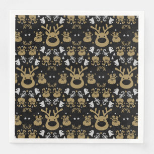 Serviette En Papier Enveloppement de Noël Elf