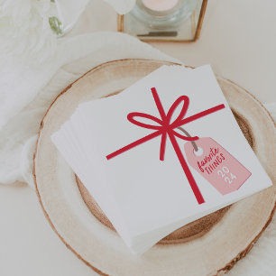 Serviette En Papier Enveloppement festif   Fête des choses préférées