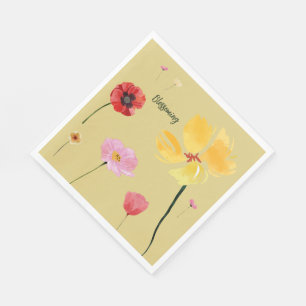 Serviette En Papier Épanouissement