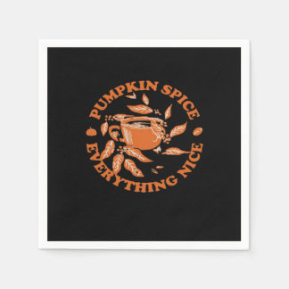 Serviette En Papier Épices citrouilles Et Tout Nice, Automne Automne A