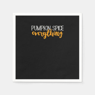 Serviette En Papier Épices citrouilles Tout Automne Saison Automne Ess