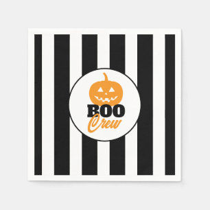 Serviette En Papier Équipage Boo Jack O Lanterne Fête Halloween